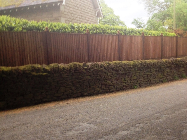 Garden Fence by Cheadle Hulme Fencing